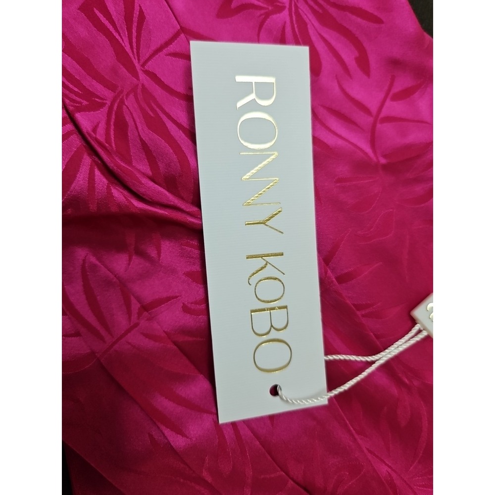 Dress Mini Sexy XS RONNY KOBO GEORGIA Fuschia Date Night Party Fun NWT - Picture 12 of 16